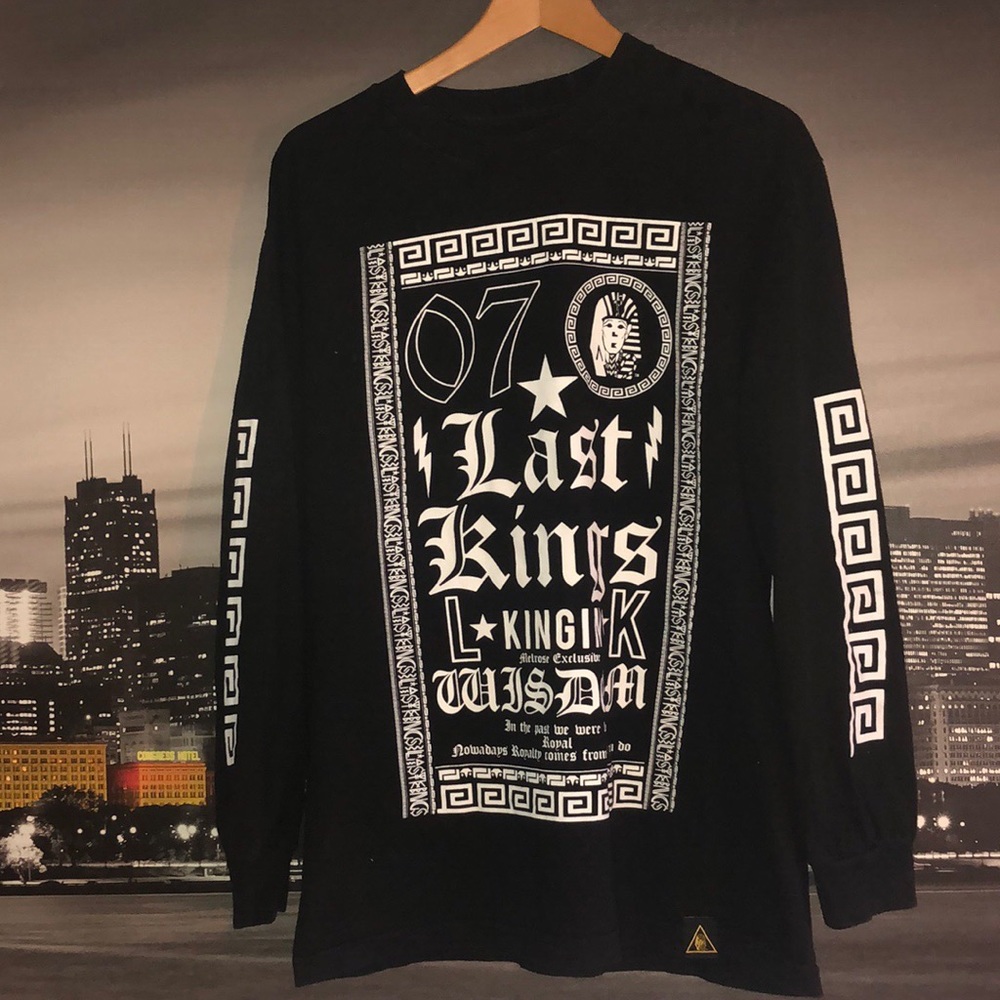 Last Kings Long sleeve T Shirt XL
